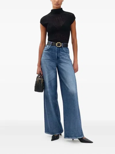 Rag & Bone Sofie Ankle Pant In Blue