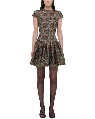 Simkhai Womens Ruby Multi Elowen Cap-sleeves Stretch-woven Mini Dress In Multi