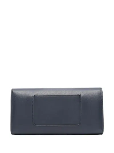 Mulberry Micro Classic Grain In Blue