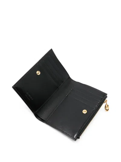 Jil Sander Leather Wallet In Black