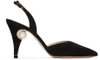 NICHOLAS KIRKWOOD Black Penelope Pearl Heels