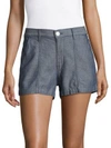 3X1 Military Cotton Shorts,0400093873497