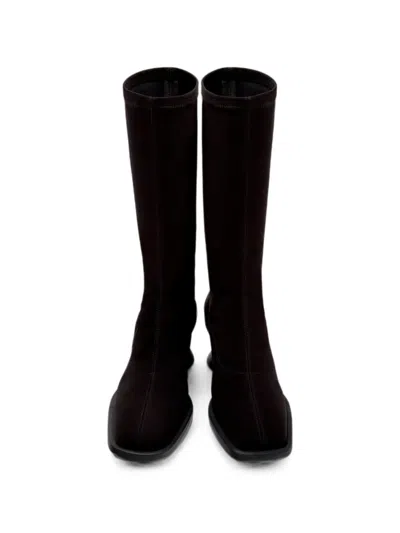 Camper Stretch Recycled Nylon Wedge Boot In Multi