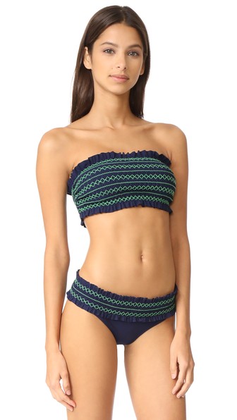 tory burch smocked bikini