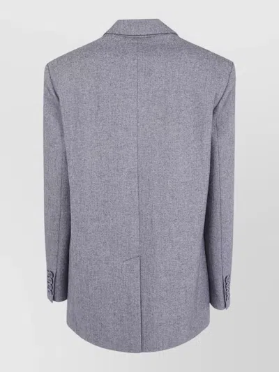 Drhope Single-breasted Blazer Jacket In Blue
