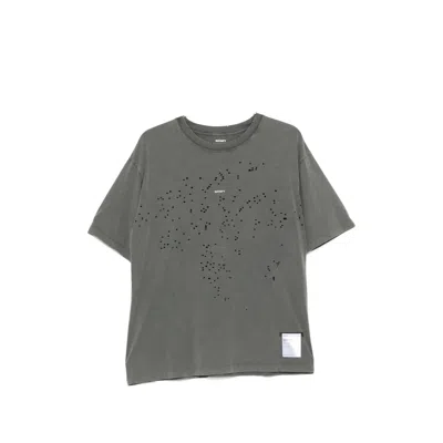 Satisfy Mothtech Distressed T-shirt In Gray