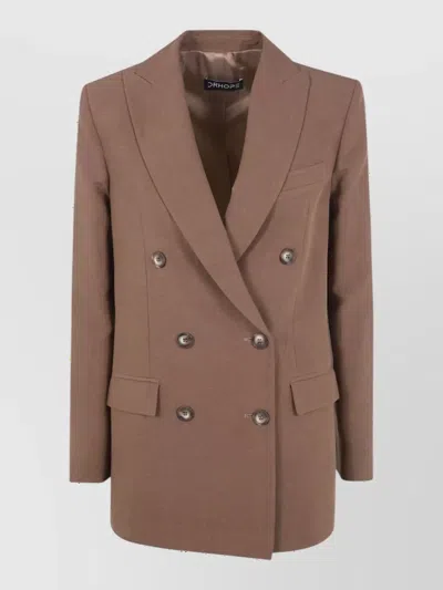 Drhope Double Breasted Blazer Jacket
