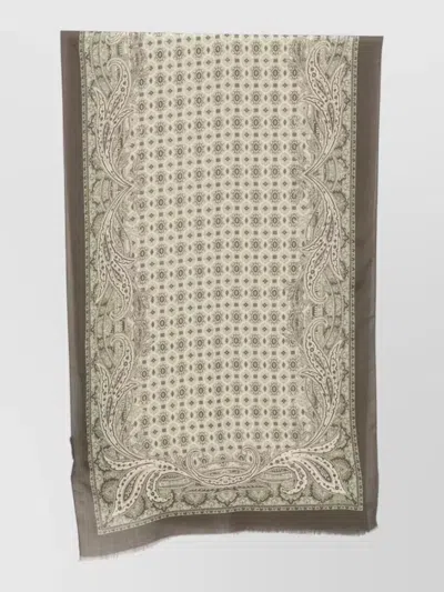 Etro Wool Scarf In Multi