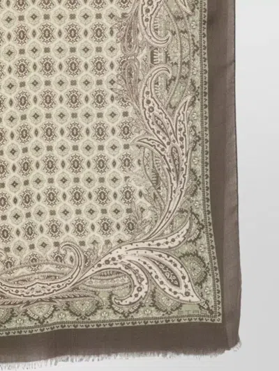 Etro Wool Scarf In Multi