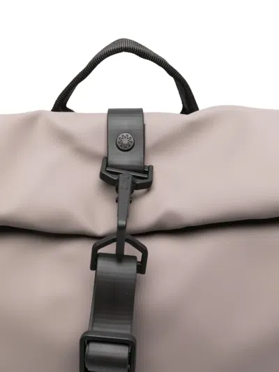 Rains Mini Rolltop Backpack In Gray