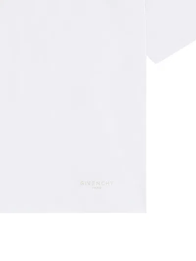 Givenchy Logo Embroidered High-neck Top In White