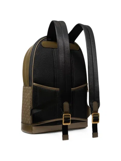 Michael Kors Jet Set Nylon Backpack In Brown