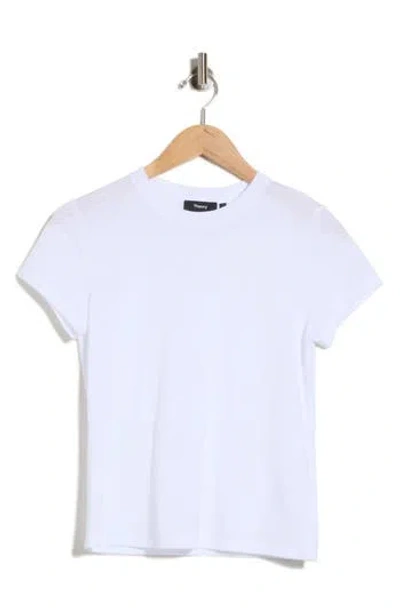 Theory Tiny Tee Atmos Light T-shirt In Black