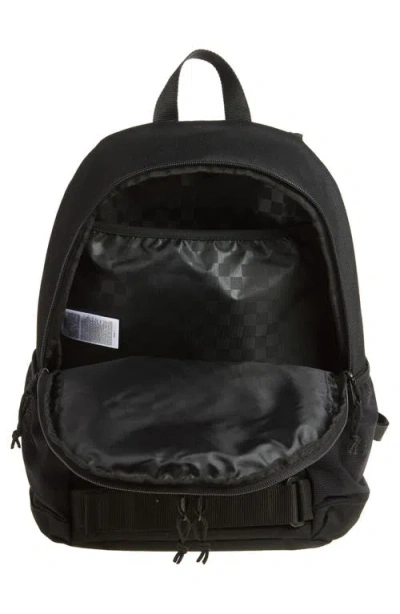 Vans Off The Wall Skate Backpack In Black