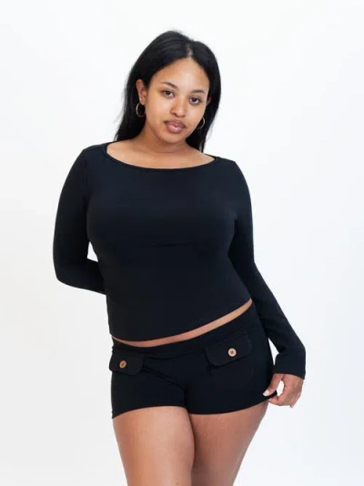 Oddli Long Sleeve Top In Stripe