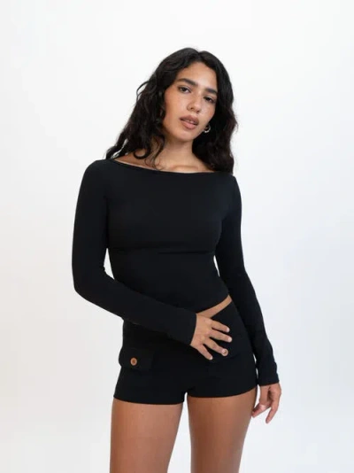 Oddli Long Sleeve Top In Stripe