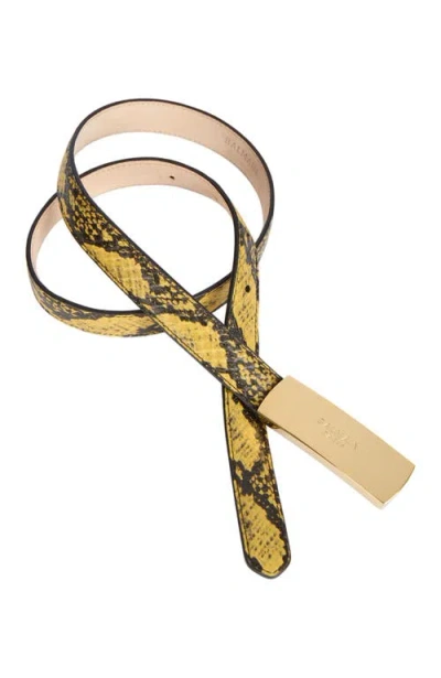 Balmain Belt In Yellow