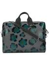 KENZO leopard print laptop bag,POLYURETHANE100%