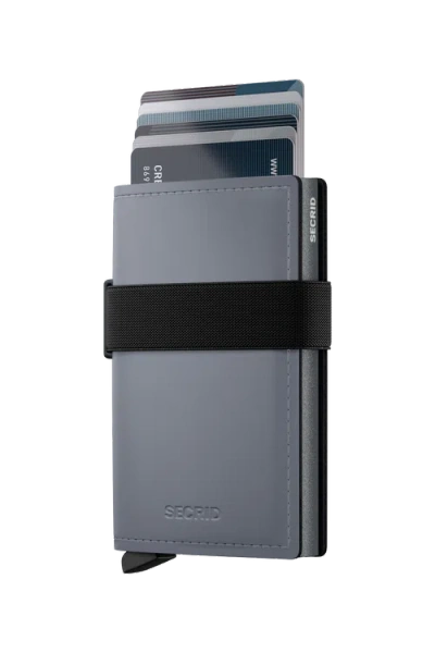 Secrid Bandwallet Matte In Grey-black