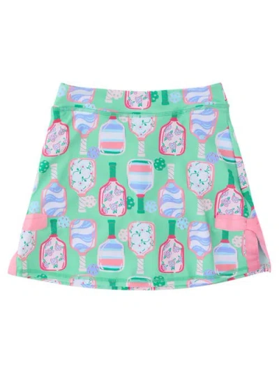 Rufflebutts Active Bow Skort In Blue