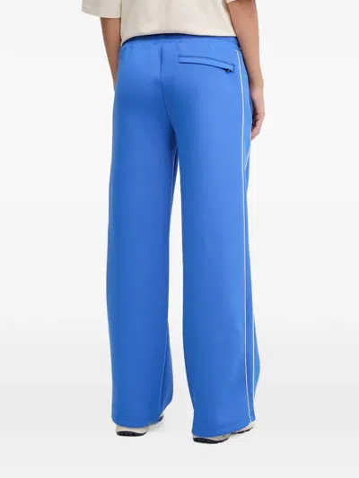 Puma T7 Piped Drawstring Track Pants In Blue