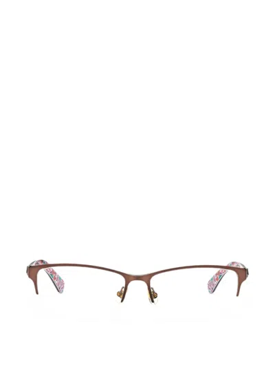 Kate Spade Ladies Brown Rectangular Eyeglass Frames Marnie In Brown