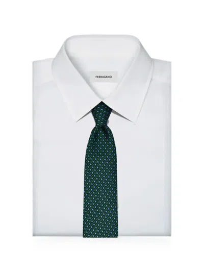 Ferragamo Jacquard Tie In Multi