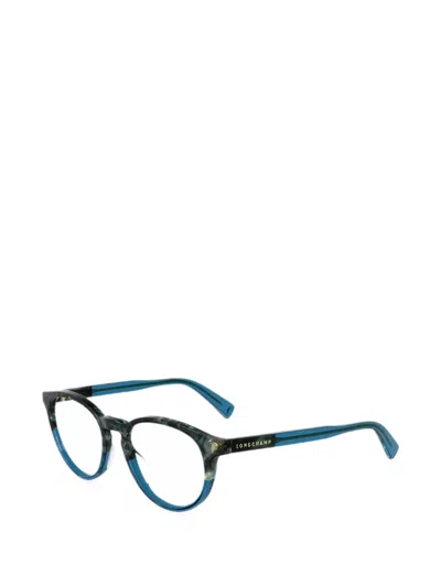 Longchamp Round-frame Glasses In Multi