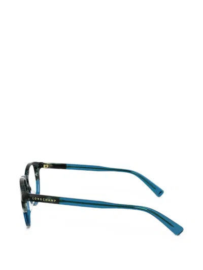 Longchamp Round-frame Glasses In Multi