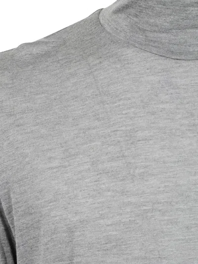 Woc Turtle-neck Sweater In Grey