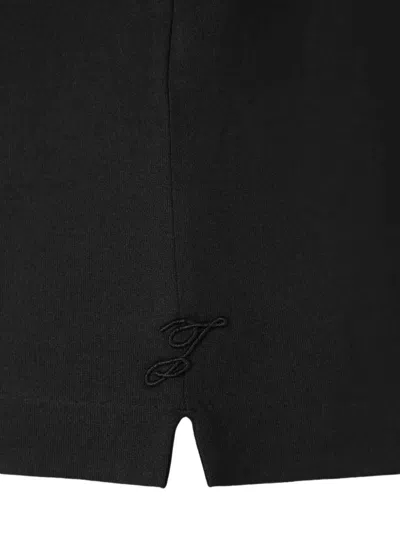 Jacquemus Logo-detail T-shirt In Black