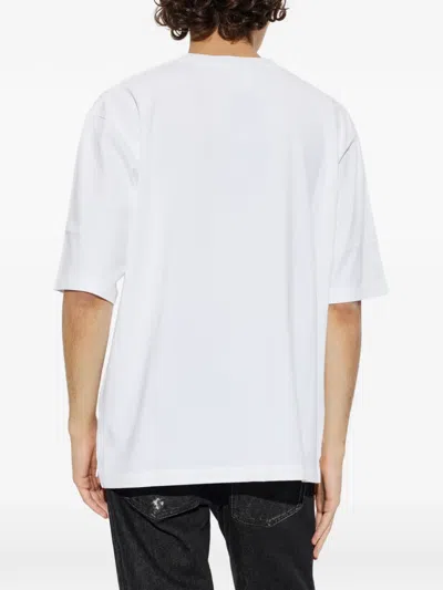 Dsquared2 Logo-print Cotton T-shirt In White