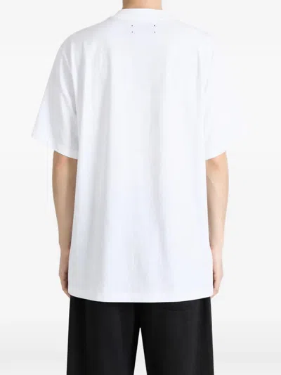 Amiri Logo-print T-shirt In White
