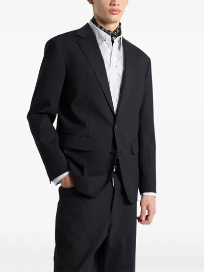 Dsquared2 Tailored2 Worsted Wool Dan Jacket In Multi