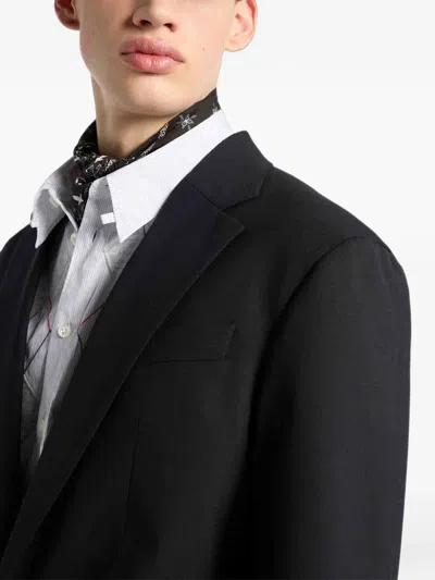 Dsquared2 Tailored2 Worsted Wool Dan Jacket In Multi