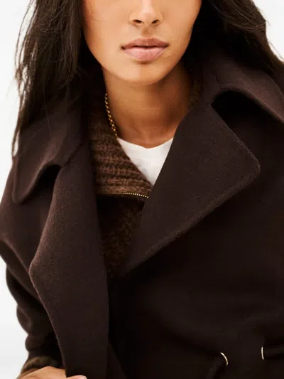 Ba&sh Kam Drawstring Coat In Brown