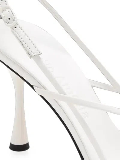 Studio Amelia Wishbone Strappy Sandals In Pattern
