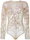 AMEN sequins embellished top,手洗