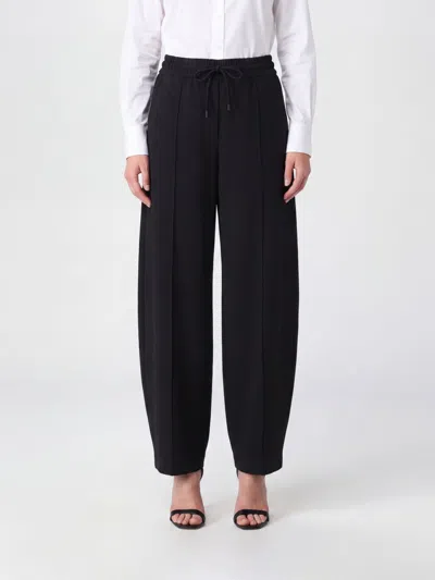 Max Mara Drawstring-waist Track Pants In Black