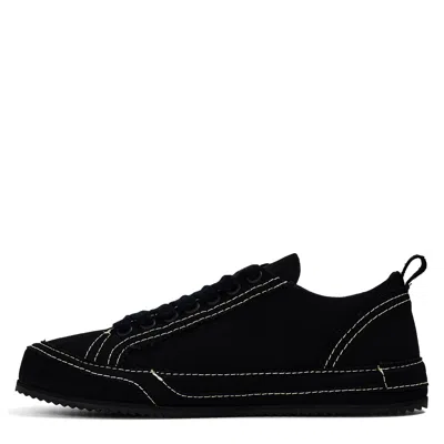 Represent Alpha Wrap Canvas Sneakers In Black