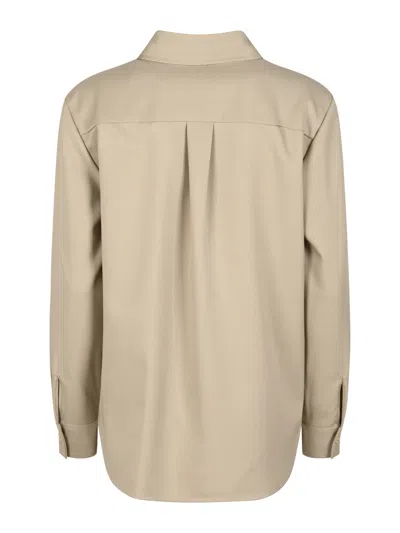 Herno Flap-pocket Shirt In Nude