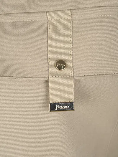 Herno Flap-pocket Shirt In Nude