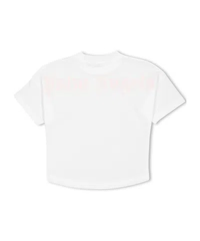 Palm Angels Solid Color T-shirt In White