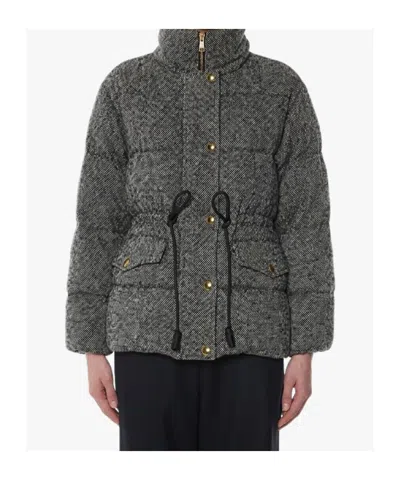 Moncler Diaphanes Down Jacket In Dark Gray