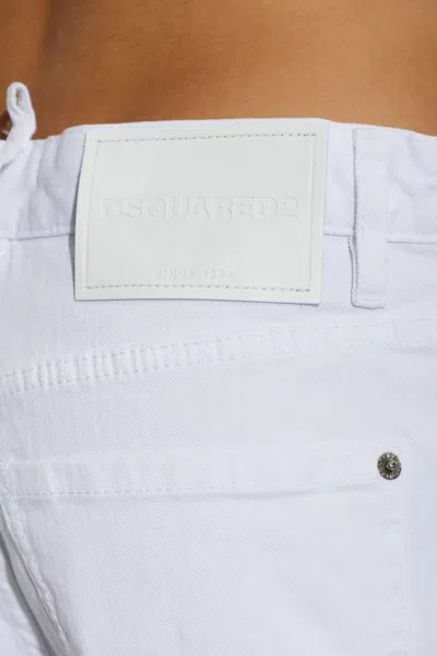 Dsquared2 Belt-loop Jeans In Brown