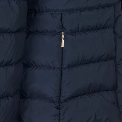 Weekend Max Mara Long-sleeved Down Jacket In Black