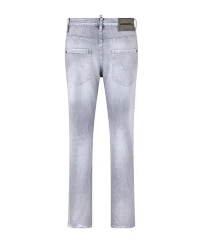 Dsquared2 Classic Slimfit Jeans In Grey