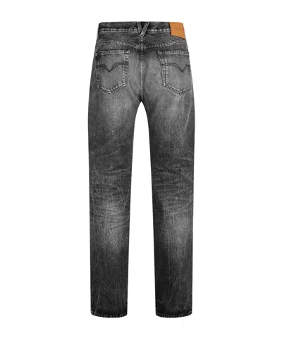 Versace Versatile Jeans In Grey