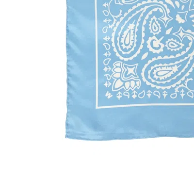 Weekend Max Mara Patterned Silk Scarf In Red