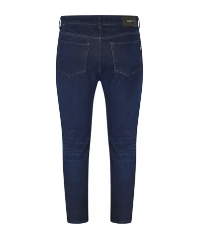 Hugo Boss Simple Jeans In Blue